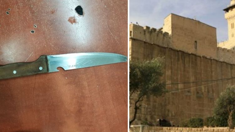 הניסים ממשיכים: מחבל נתפס עם סכין בגרב במערת המכפלה